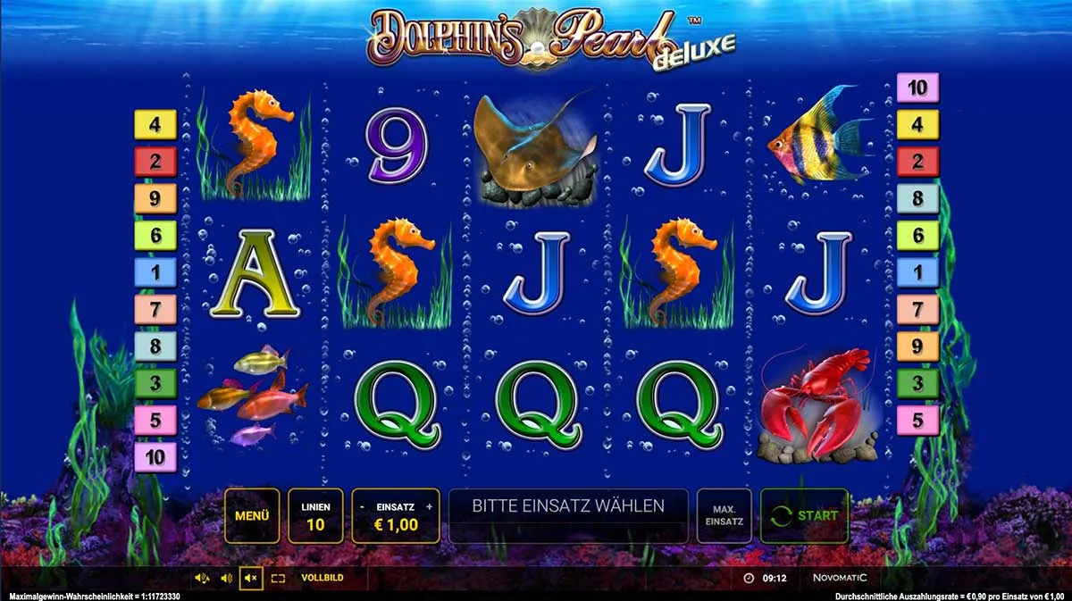 Greentube - Dolphin's Pearl Deluxe - Slot