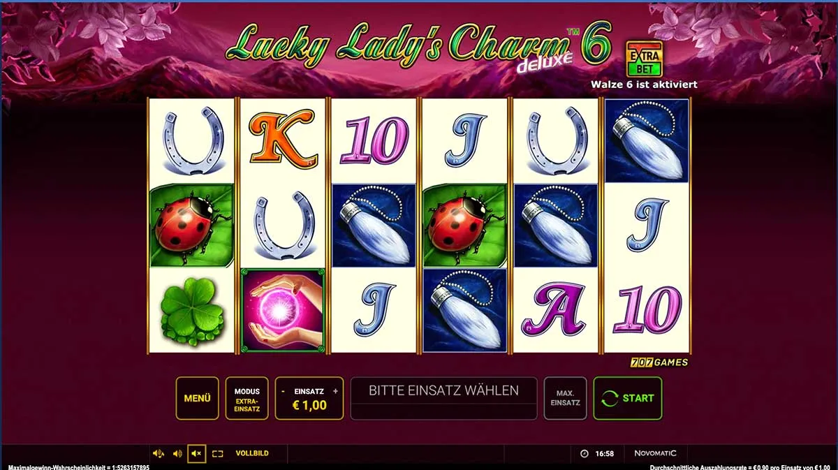 Greentube - Lucky Lady's Charm deluxe 6 - Slot