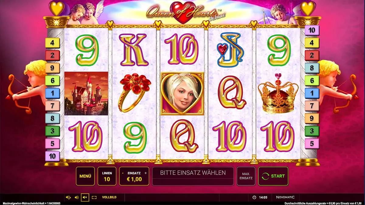 Greentube - Queen of Hearts deluxe - Slot