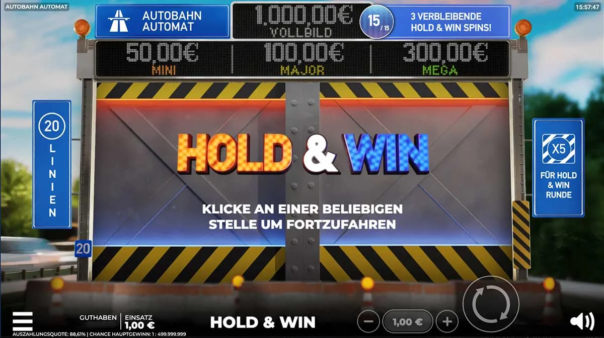 Autobahn Automat slot