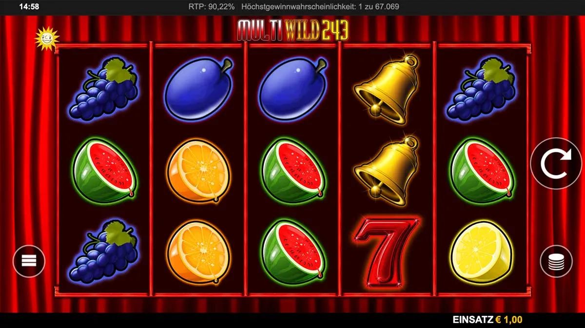 MERKUR - Multi Wild 243 - Slot