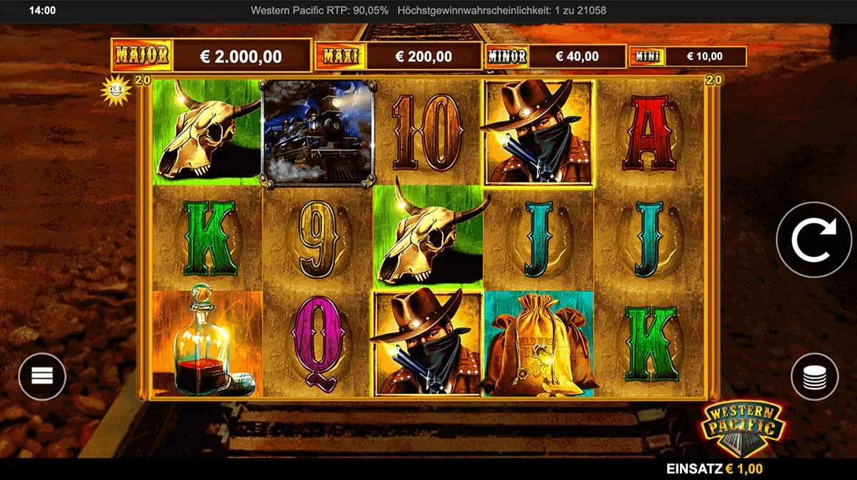 MERKUR - Western Pacific - Slot