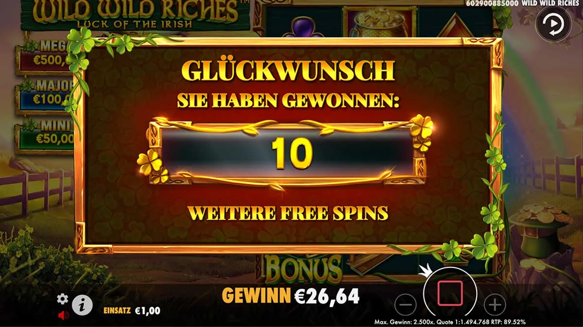 Pragmatic Play - Wild Wild Riches - Freispiele Pragmatic Play - Wild Wild Riches - Freispiele